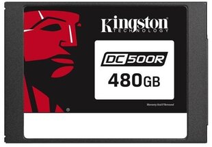 Kingston SSD SEDC500R 480GB 2,5" Sata цена и информация | Внутренние жёсткие диски (HDD, SSD, Hybrid) | 220.lv