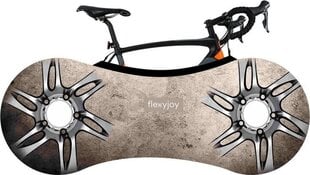 Velosipēda pārvalks FlexyJoy FJB690, brūns цена и информация | Инструменты, средства ухода для велосипеда | 220.lv