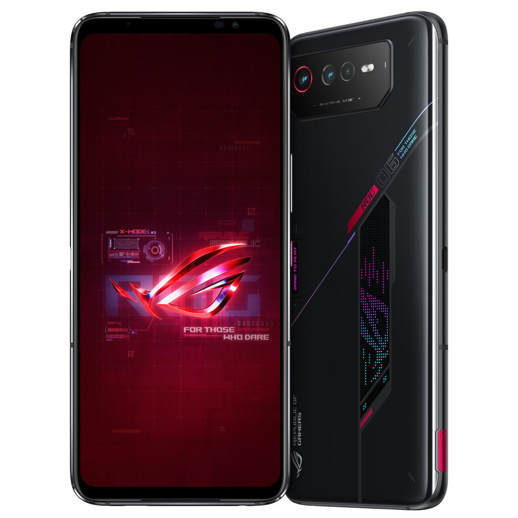 Asus ROG Phone 6 5G Dual SIM 16/512GB Phantom Black (90AI00B5-M000Y0) cena un informācija | Mobilie telefoni | 220.lv