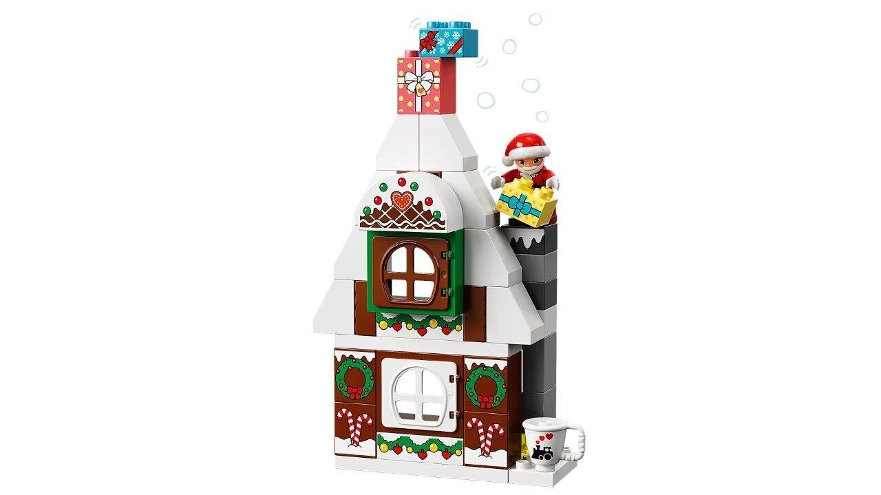 10976 LEGO® DUPLO® Town Ziemassvētku vecīša piparkūku māja цена и информация | Konstruktori | 220.lv