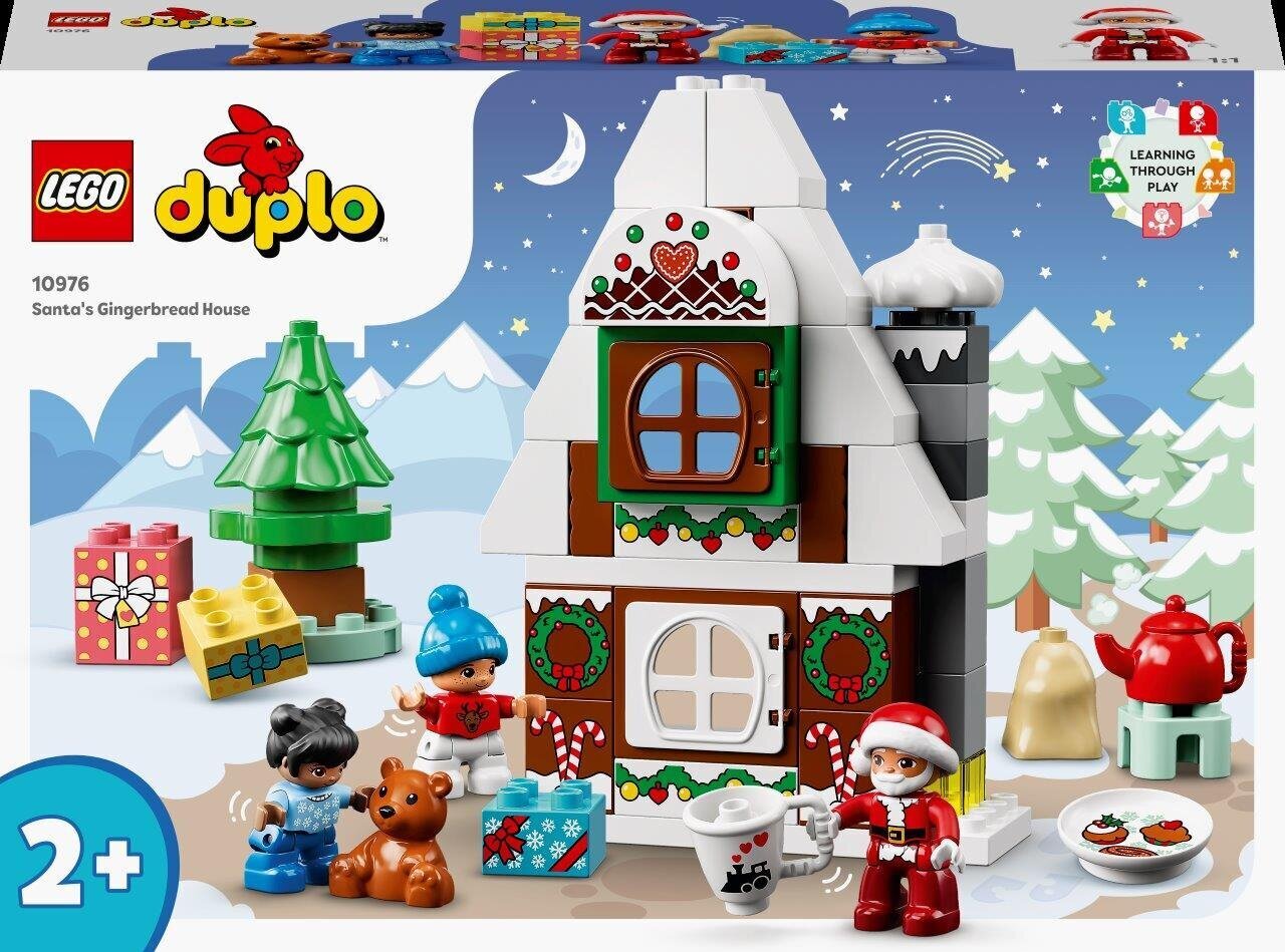 10976 LEGO® DUPLO® Town Ziemassvētku vecīša piparkūku māja cena | 220.lv
