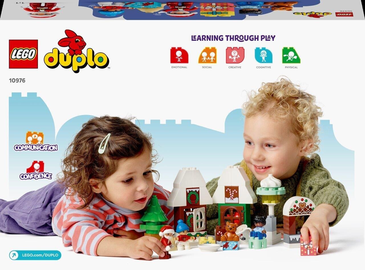 10976 LEGO® DUPLO® Town Ziemassvētku vecīša piparkūku māja цена и информация | Konstruktori | 220.lv