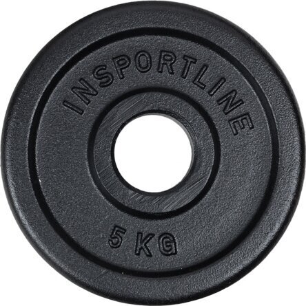 Svars inSPORTline Castblack OL, 5 kg cena un informācija | Svari, hanteles, stieņi | 220.lv