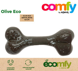 ECO Rotaļlieta suņiem, DENTAL BONE ECO 8,5CM OLIVE, Comfy cena un informācija | Suņu rotaļlietas | 220.lv