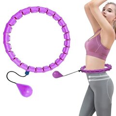 Массажный обруч Reach Smart Hula Hoop M1, пурпурный цена и информация | Обручи, гимнастические палки | 220.lv