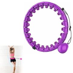 Masāžas vingrošanas riņķis Reach Smart Hula Hoop M2 violets цена и информация | Обручи, гимнастические палки | 220.lv