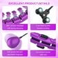 Masāžas vingrošanas riņķis Reach Smart Hula Hoop M2 violets cena un informācija | Vingrošanas riņķi un nūjas | 220.lv
