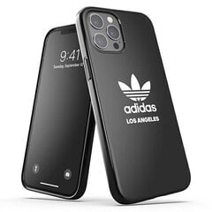 Чехол Adidas для iPhone 12 Pro Max, чёрный цена и информация | Чехлы для телефонов | 220.lv