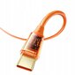 Mcdodo tālruņa kabelis Jaudīga ātrā uzlāde USB-C 100W 6A 1,2 m oranžs cena un informācija | Savienotājkabeļi | 220.lv