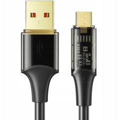 Кабель для телефона Mcdodo, мощный, быстрая зарядка, MICRO, USB, QC 4.0 3A 1,2 м черный CA-2100 цена и информация | Кабели для телефонов | 220.lv