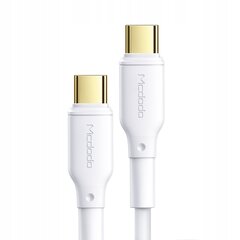 McDodo tālruņa kabelis, USB-C PD 2.0 QC 4.0 5A 100W 1,2 m, balts CA-8350 cena un informācija | Savienotājkabeļi | 220.lv