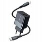 Mcdodo Tālruņa lādētājs, Ātrs, USB, USB-C, 20 W, Iphone kabelis iekļauts, melns, CH-1952 cena un informācija | Lādētāji un adapteri | 220.lv