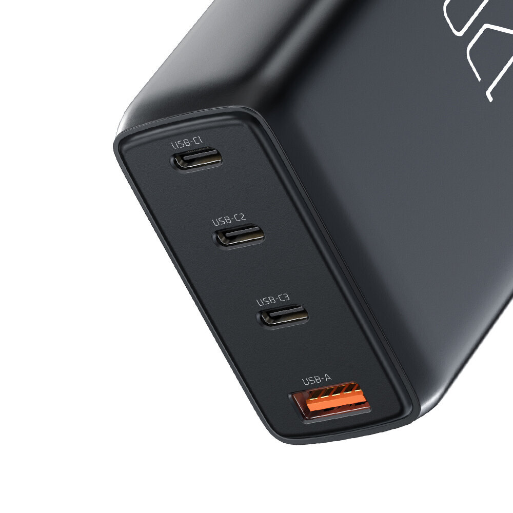 Mcdodo tālruņa lādētājs, GaN, ātrs, USB-C/USB, 4 porti, 120 W, USB-C kabelis, CH-0771 cena un informācija | Lādētāji un adapteri | 220.lv