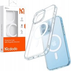 McDodo прозрачный магнитный чехол для телефона iPhone 12/12PRO PC-1890 цена и информация | Чехлы для телефонов | 220.lv