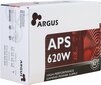 INTER-TECH PSU Argus APS-620W, 120mm, 82+ efficiency цена и информация | Barošanas bloki (PSU) | 220.lv