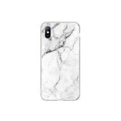 Wozinsky Marble TPU Case paredzēts Samsung Galaxy S21+ 5G (S21 Plus 5G), balts cena un informācija | Telefonu vāciņi, maciņi | 220.lv