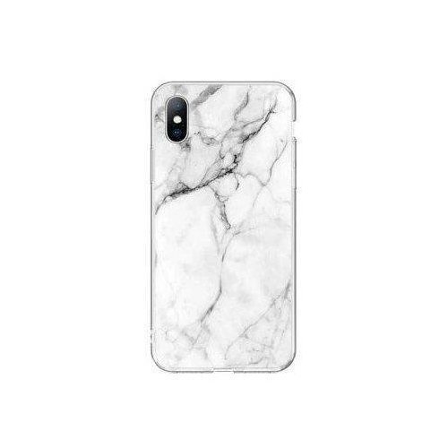 Wozinsky Marble TPU Case paredzēts Samsung Galaxy S21+ 5G (S21 Plus 5G), balts цена и информация | Telefonu vāciņi, maciņi | 220.lv