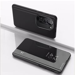 Hurtel Clear View Case paredzēts Xiaomi Redmi K40 Pro+ / K40 Pro / K40 / Poco F3, melns cena un informācija | Telefonu vāciņi, maciņi | 220.lv