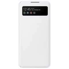 Samsung Smart S paredzēts Samsung Galaxy A42 5G white (EF-EA426PWEGEW) цена и информация | Чехлы для телефонов | 220.lv