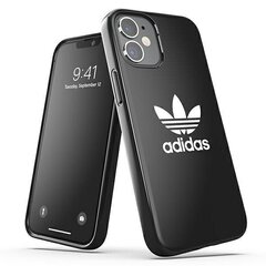 Adidas OR SnapCase Trefoil paredzēts iPhone 12 mini 42283, melns цена и информация | Чехлы для телефонов | 220.lv