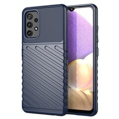 Thunder Case Flexible Tough Rugged Cover TPU Case, paredzēts Samsung Galaxy A32 5G, zils cena un informācija | Telefonu vāciņi, maciņi | 220.lv