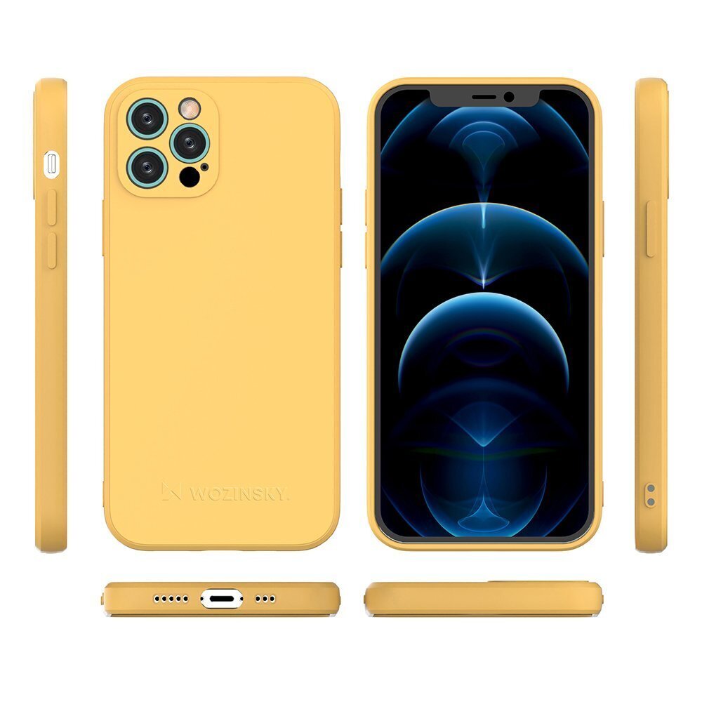 Wozinsky Color Case paredzēts iPhone 12 Pro Max, zaļš cena un informācija | Telefonu vāciņi, maciņi | 220.lv