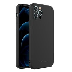 Wozinsky Color Case paredzēts iPhone 12 Pro, melns cena un informācija | Telefonu vāciņi, maciņi | 220.lv
