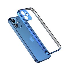Чехол Joyroom New Beauty Series ultra thin case with electroplated frame для iPhone 12 Pro Max, синий цена и информация | Чехлы для телефонов | 220.lv