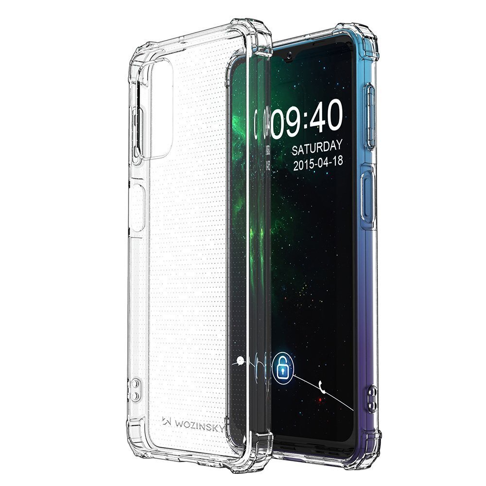 Wozinsky Anti Shock Armored Case, paredzēts Samsung Galaxy A32 5G,Caurspīdīgs cena un informācija | Telefonu vāciņi, maciņi | 220.lv