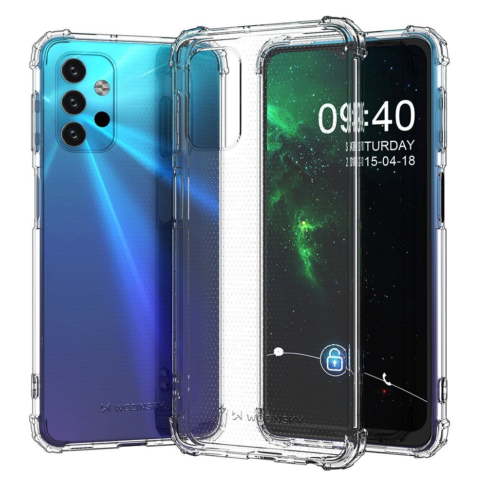 Wozinsky Anti Shock Armored Case, paredzēts Samsung Galaxy A32 5G,Caurspīdīgs cena un informācija | Telefonu vāciņi, maciņi | 220.lv