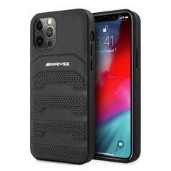 AMG AMHCP12LGSEBK paredzēts iPhone 12 Pro Max 6,7", melns цена и информация | Чехлы для телефонов | 220.lv