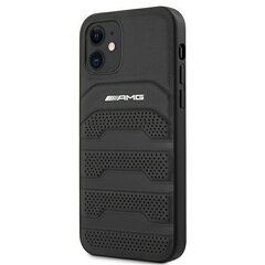 AMG AMHCP12SGSEBK paredzēts iPhone 12 mini 5,4", melns cena un informācija | Telefonu vāciņi, maciņi | 220.lv