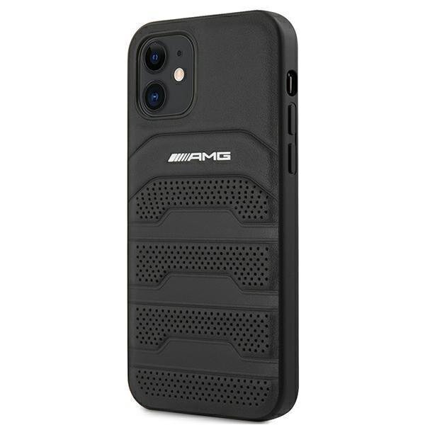 AMG AMHCP12SGSEBK paredzēts iPhone 12 mini 5,4", melns cena un informācija | Telefonu vāciņi, maciņi | 220.lv