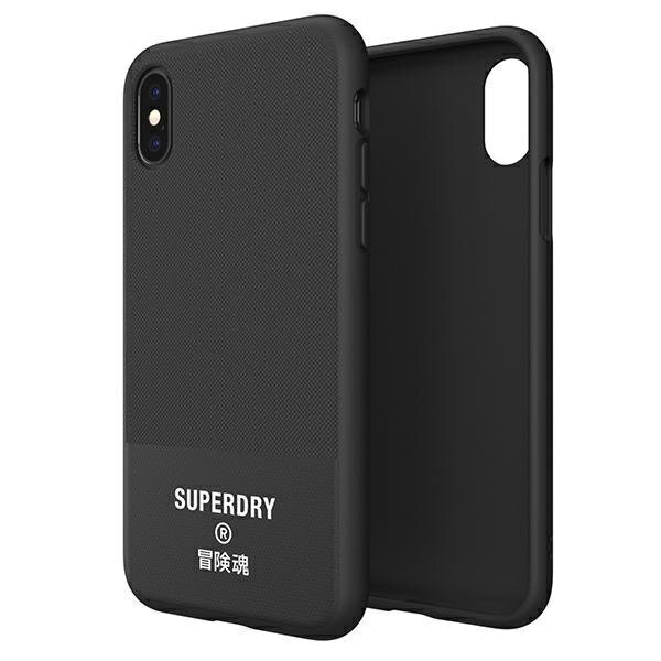 Dr Nona SuperDry Molded Canvas, paredzēts iPhone X / Xs, melns cena un informācija | Telefonu vāciņi, maciņi | 220.lv