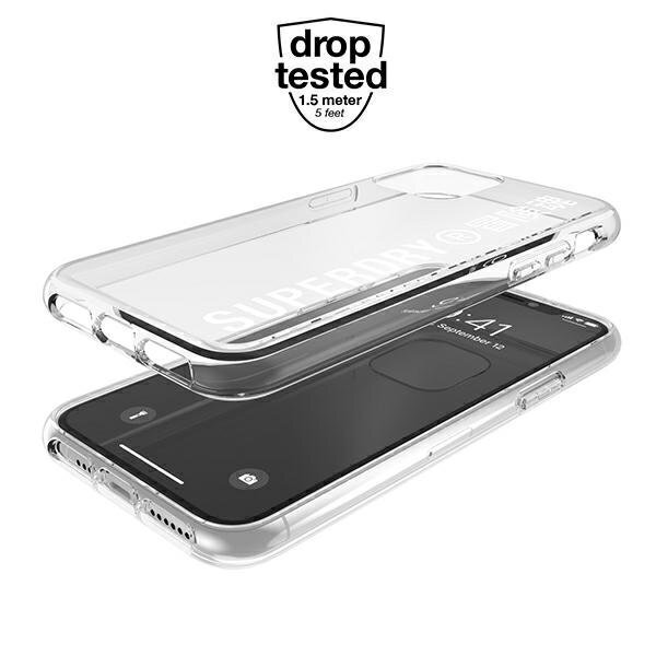 SuperDry Snap, paredzēts iPhone 11 Pro, balts цена и информация | Telefonu vāciņi, maciņi | 220.lv