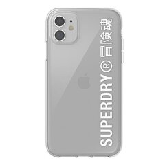 Чехол SuperDry для iPhone 11, белый цена и информация | Чехлы для телефонов | 220.lv