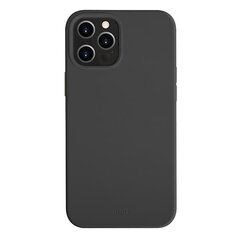 Чехол Uniq Lino Hue для iPhone 12 Pro Max, чёрный цена и информация | Чехлы для телефонов | 220.lv