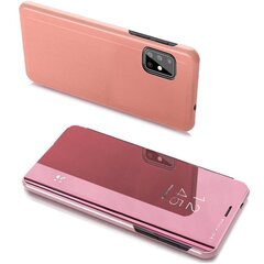 Hurtel Clear View Case paredzēts Samsung Galaxy A20s, rozā cena un informācija | Telefonu vāciņi, maciņi | 220.lv