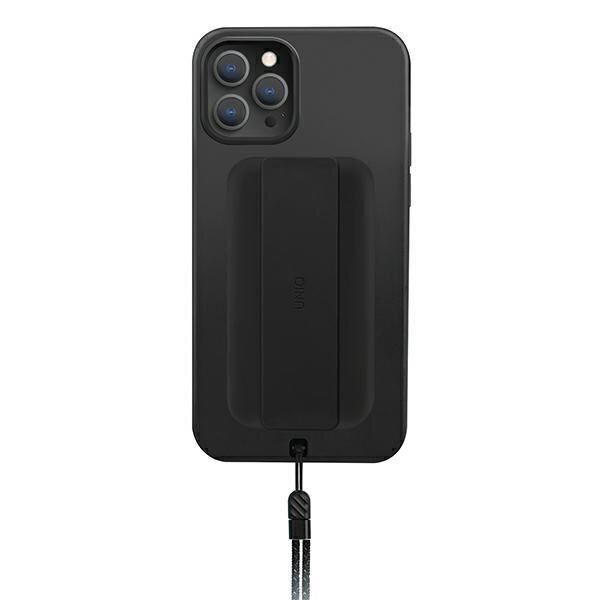 Uniq case Heldro, paredzēts iPhone 12 Pro Max, melns цена и информация | Telefonu vāciņi, maciņi | 220.lv