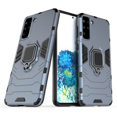 Ring Armor Case Kickstand Tough Rugged Cover, paredzēts Samsung Galaxy S21+ 5G (S21 Plus 5G), zils цена и информация | Чехлы для телефонов | 220.lv