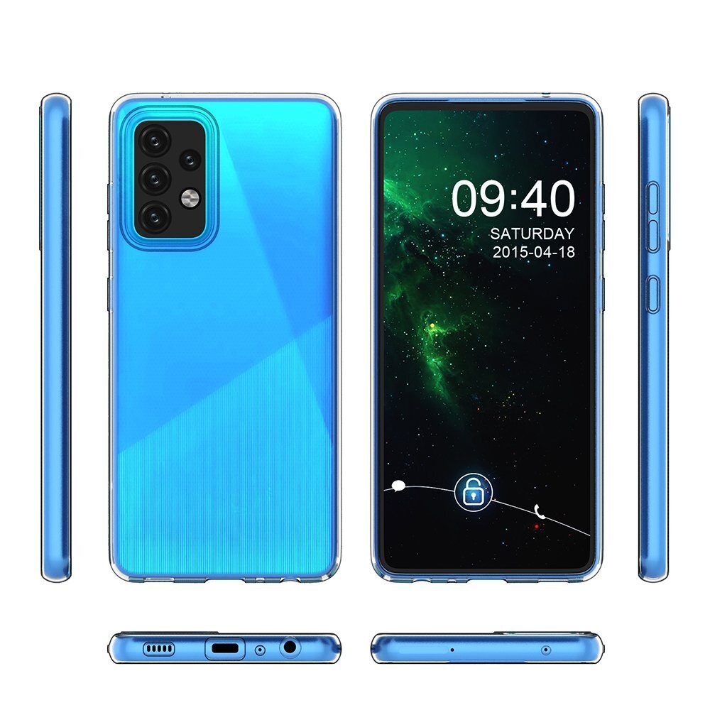 Ultra Clear 0.5mm Case Gel TPU Cover, paredzēts Samsung Galaxy A02s EU,Caurspīdīgs cena un informācija | Telefonu vāciņi, maciņi | 220.lv