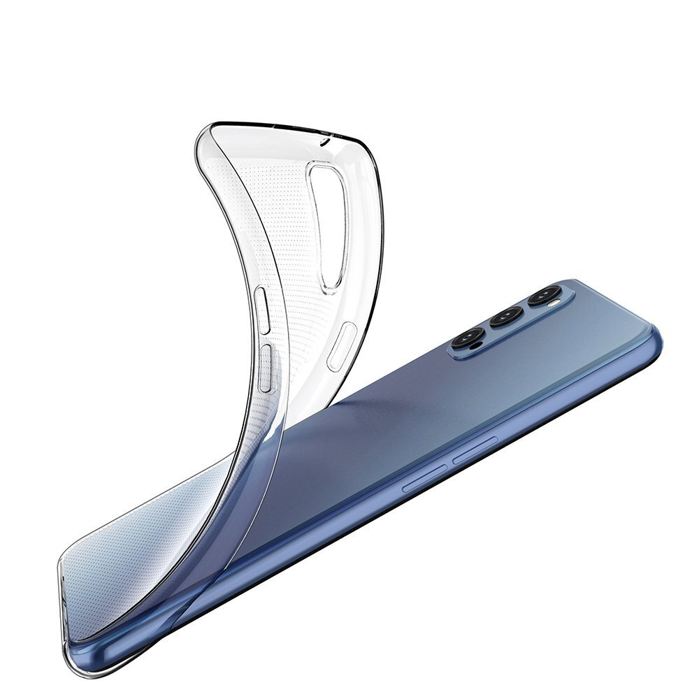 Ultra Clear 0.5mm Case Gel TPU Cover, paredzēts Oppo Reno 4,Caurspīdīgs цена и информация | Telefonu vāciņi, maciņi | 220.lv