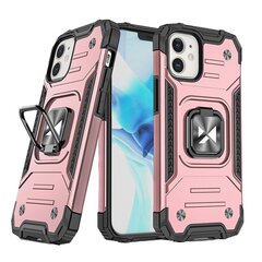 Чехол Wozinsky Ring Armor для iPhone 12 mini, розовый цена и информация | Чехлы для телефонов | 220.lv