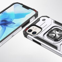Wozinsky Ring Armor Hybrid Case paredzēts iPhone 12 mini, sudraba cena un informācija | Telefonu vāciņi, maciņi | 220.lv