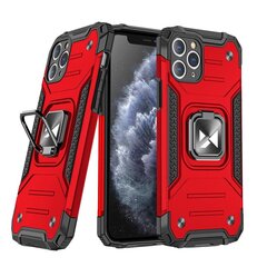 Wozinsky Ring Armor Hybrid Case paredzēts Samsung Galaxy M31s, sarkans cena un informācija | Telefonu vāciņi, maciņi | 220.lv