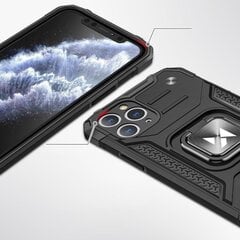 Wozinsky Ring Armor Hybrid Case paredzēts Samsung Galaxy M31s, sudraba cena un informācija | Telefonu vāciņi, maciņi | 220.lv