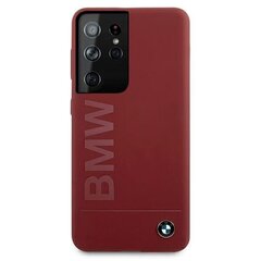 BMW Case BMHCS21LSLBLRE paredzēts Samsung S21 Ultra G998, sarkans cena un informācija | Telefonu vāciņi, maciņi | 220.lv