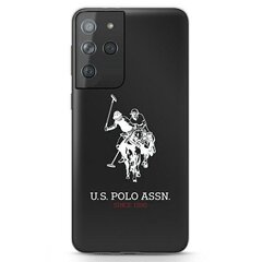 Чехол US Polo для Samsung S21 Ultra G998, чёрный цена и информация | Чехлы для телефонов | 220.lv