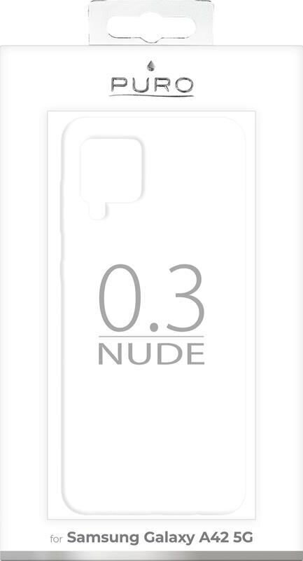 Puro PURO 0.3 Nude Etui paredzēts Samsung Galaxy A42 5G cena un informācija | Telefonu vāciņi, maciņi | 220.lv