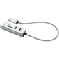 USB koncentrators YENKEE YHC 101SR, USB A - 3x USB 2.0, SD slot, micro SD, 480 Mbps, 0.3m цена и информация | Adapteri un USB centrmezgli | 220.lv